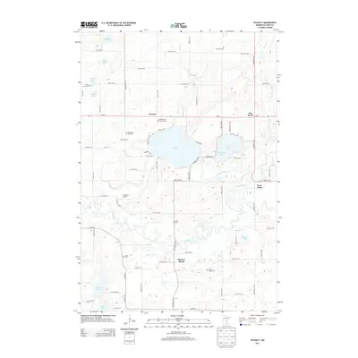 2013 Map of Wyanett, 2013 Print
