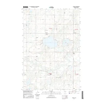 2016 Map of Wyanett, 2016 Print