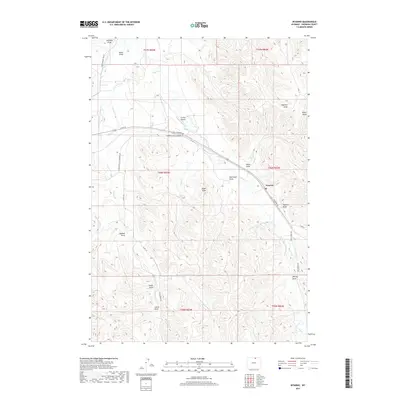 2017 Map of Wyarno, 2017 Print