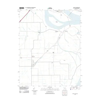 2012 Map of Wyatt, 2012 Print