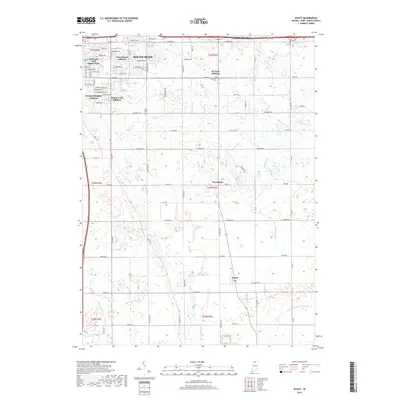 2019 Map of Wyatt, 2019 Print