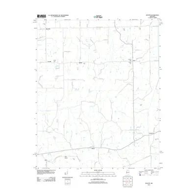 2012 Map of Wyatte, 2012 Print