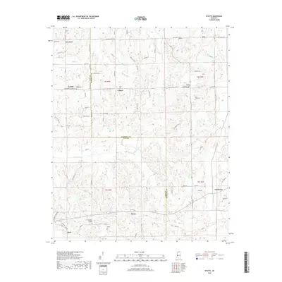 2018 Map of Wyatte, 2018 Print