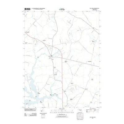 2011 Map of Wye Mills, 2011 Print