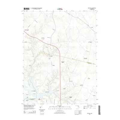 2014 Map of Wye Mills, 2014 Print