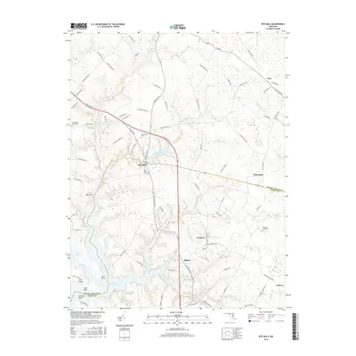 2016 Map of Wye Mills, 2016 Print