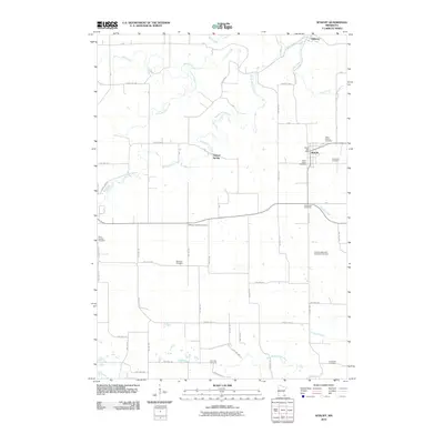 2010 Map of Wykoff, 2010 Print