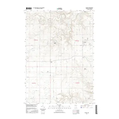 2016 Map of Wykoff, 2016 Print