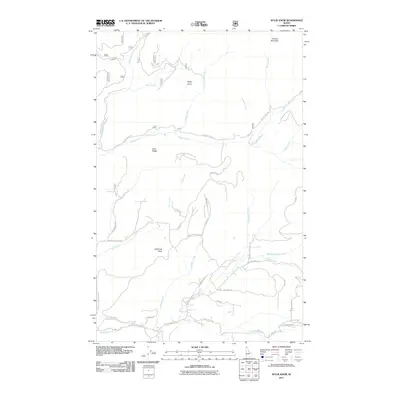 2011 Map of Wylie Knob, 2011 Print