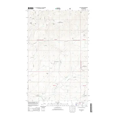 2013 Map of Wylie Knob, 2013 Print