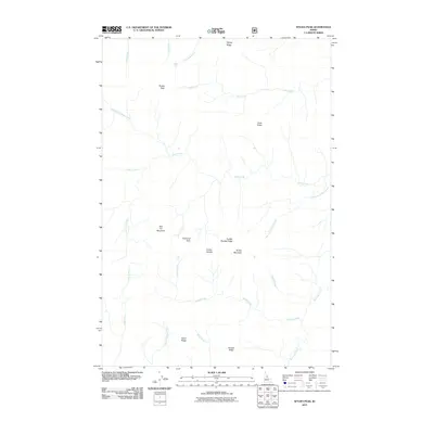 2011 Map of Wylies Peak, 2011 Print