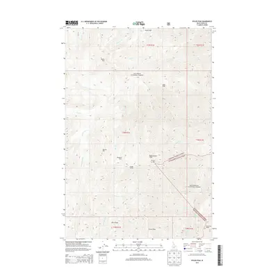 2013 Map of Wylies Peak, 2013 Print