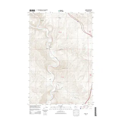 2013 Map of Wymer, 2013 Print