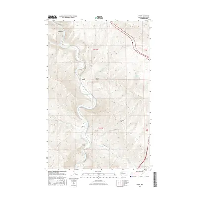 2017 Map of Wymer, 2017 Print
