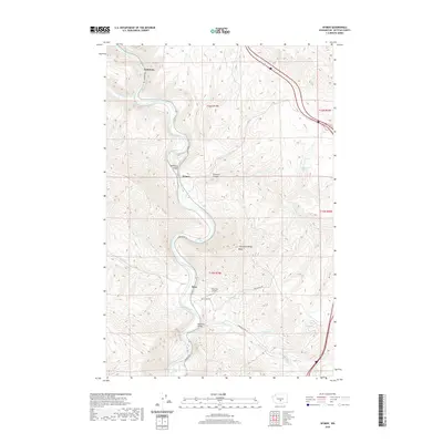 2020 Map of Wymer, 2020 Print