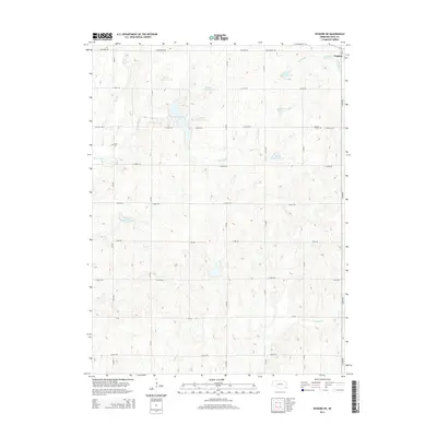 2014 Map of Wymore NE, 2014 Print