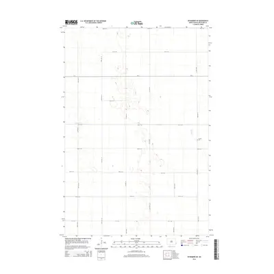 2014 Map of Wyndmere NE, 2014 Print