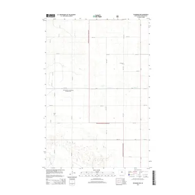 2014 Map of Wyndmere NW, 2014 Print