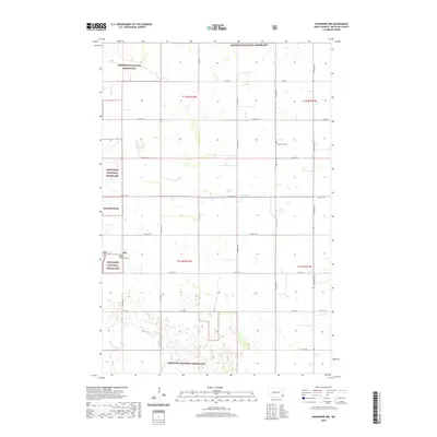 2020 Map of Wyndmere NW, 2020 Print