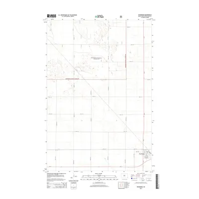 2014 Map of Wyndmere, 2014 Print