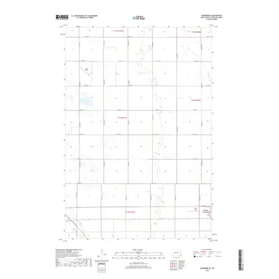 2018 Map of Wyndmere SE, 2018 Print