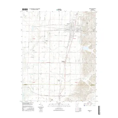 2017 Map of Wynne, 2017 Print