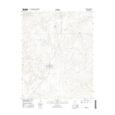 2016 Map of Wynona, 2016 Print