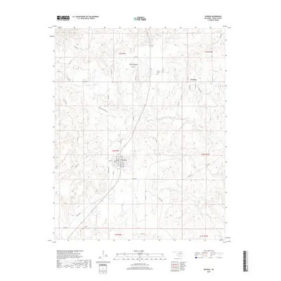 2018 Map of Wynona, 2018 Print