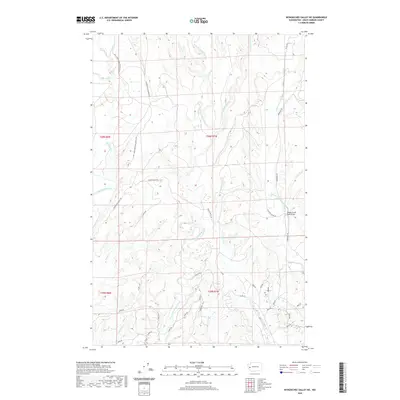 2020 Map of Wynoochee Valley NE, 2020 Print