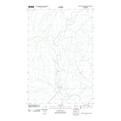 2011 Map of Wynoochee Valley SW, 2011 Print
