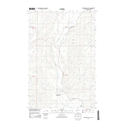 2014 Map of Wynoochee Valley SW, 2014 Print