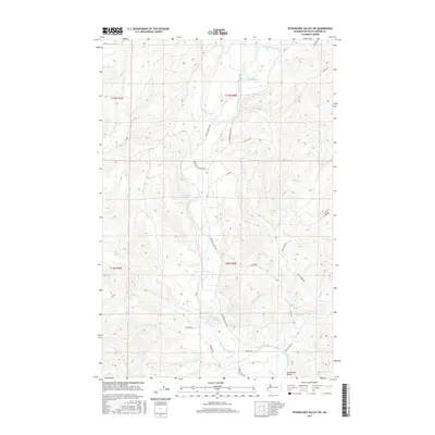 2017 Map of Wynoochee Valley SW, 2017 Print