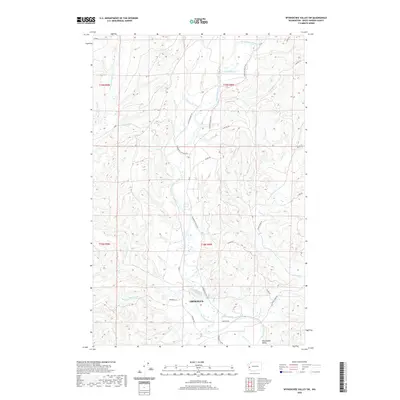 2020 Map of Wynoochee Valley SW, 2020 Print
