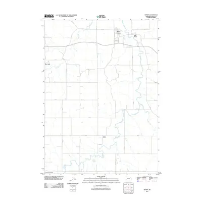 2011 Map of Wynot, 2011 Print