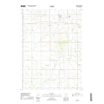 2017 Map of Wynot, 2017 Print
