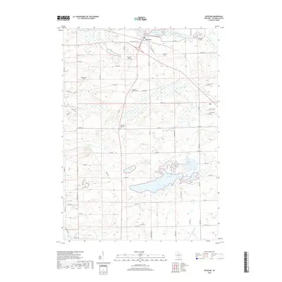 2018 Map of Wyocena, 2018 Print