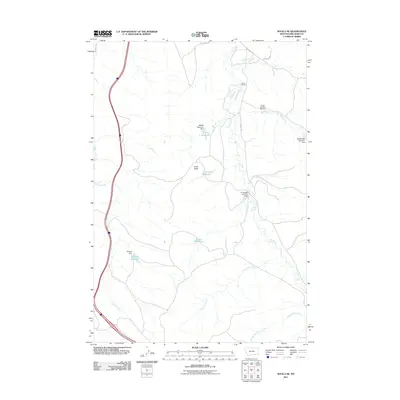 2011 Map of Wyola NE, 2011 Print