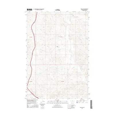 2017 Map of Wyola NE, 2017 Print