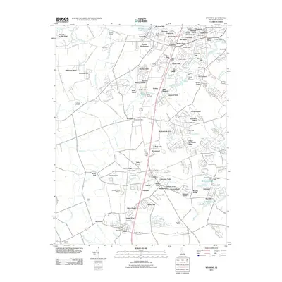 2011 Map of Wyoming, 2011 Print