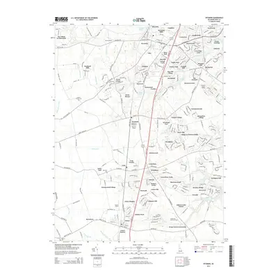 2014 Map of Wyoming, 2014 Print