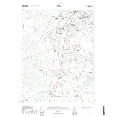 2019 Map of Wyoming, 2019 Print