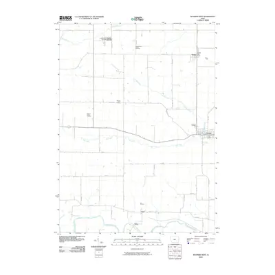 2010 Map of Wyoming West, 2010 Print