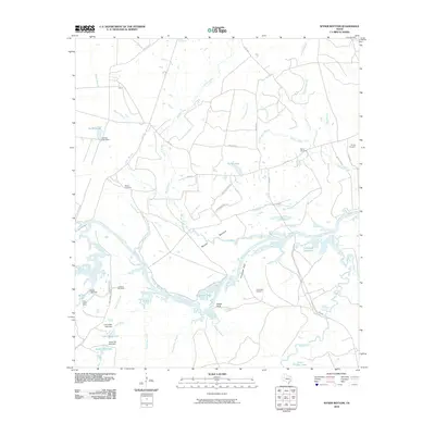 2010 Map of Wyser Bottom, 2010 Print