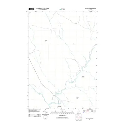 2011 Map of Wytopitlock, 2011 Print