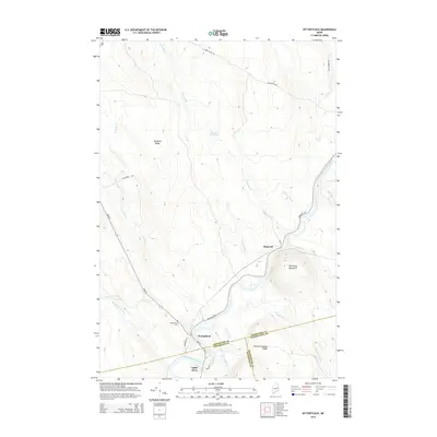 2014 Map of Wytopitlock, 2014 Print