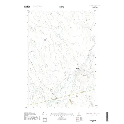 2021 Map of Wytopitlock, 2021 Print