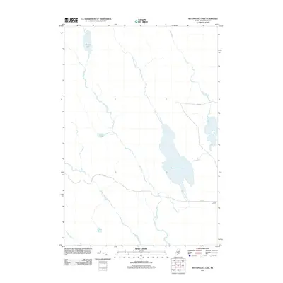 2011 Map of Wytopitlock Lake, 2011 Print