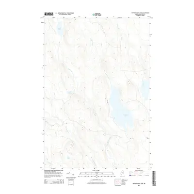 2014 Map of Wytopitlock Lake, 2014 Print
