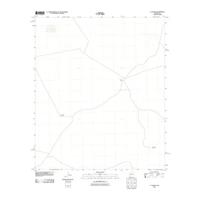 2010 Map of X-7 Ranch, 2010 Print