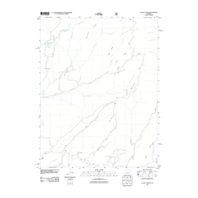 2011 Map of X Lazy F Ranch, 2011 Print